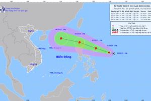 15 tỉnh, thành chủ động ứng phó với áp thấp nhiệt đới có khả năng mạnh lên thành bão
