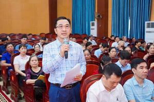 Ninh Bình: Cử tri kiến nghị khắc phục bất cập về hạ tầng công nghệ thông tin trong hoạt động của chính quyền địa phương 2 cấp