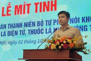 Tuổi trẻ ngành Tư pháp nói Không với thuốc lá, thuốc lá điện tử, thuốc lá nung nóng