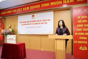 Bộ Y tế phát động ủng hộ khắc phục hậu quả bão số 10