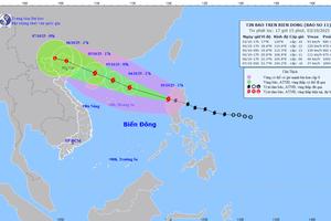 Hai kịch bản di chuyển của bão Matmo
