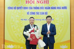 Ngân hàng Nhà nước công bố Quyết định bổ nhiệm Giám đốc Sở Giao dịch