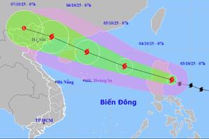 Bộ Xây dựng yêu cầu các địa phương, đơn vị chủ động ứng phó với bão số 11