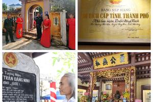 Thăm Khu lưu niệm Phó Tổng Thanh tra Chính phủ đầu tiên