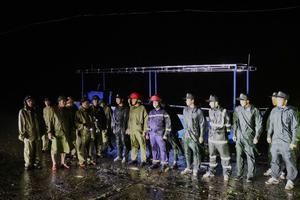 Lực lượng công an ứng phó thiên tai, bảo vệ Nhân dân với tinh thần "3 nhất"