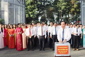 Đồng Nai đồng loạt quyên góp ủng hộ đồng bào khắc phục hậu quả bão số 10 (Bualoi)