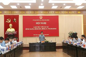 Ninh Bình: Một số khó khăn, hạn chế qua 3 tháng vận hành mô hình chính quyền địa phương 2 cấp