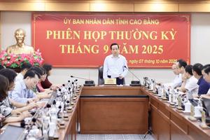 Cao Bằng: Quyết liệt hoàn thành mục tiêu tăng trưởng 8% năm 2025