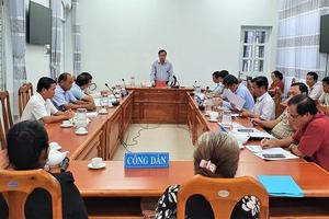 Siết kỷ cương trong công tác thanh tra, tiếp công dân, giải quyết khiếu nại, tố cáo