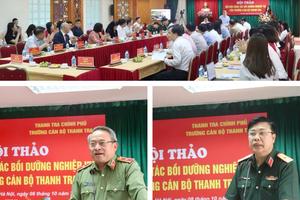 “Hiến kế” đổi mới công tác đào tạo, bồi dưỡng nghiệp vụ thanh tra tại các bộ, ngành