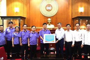 Ủng hộ 1 tỷ đồng: Viện Kiểm sát Nhân dân Tối cao chia sẻ cùng đồng bào vùng lũ