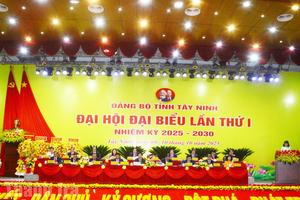 Đại hội đại biểu Đảng bộ tỉnh Tây Ninh lần thứ I tiến hành phiên trù bị
