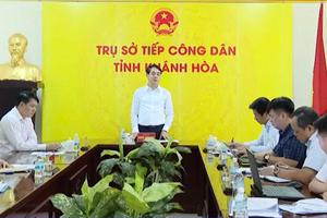 Khánh Hòa: Công tác tiếp công dân, giải quyết khiếu nại, tố cáo đạt nhiều kết quả