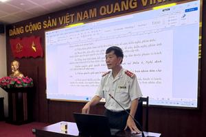 Thanh tra tỉnh Điện Biên tập huấn nghiệp vụ tiếp công dân, giải quyết khiếu nại, tố cáo cho các xã, phường