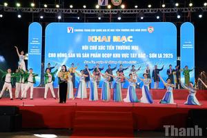 130 đơn vị tham gia Hội chợ Xúc tiến Thương mại Nông sản và Sản phẩm OCOP Sơn La