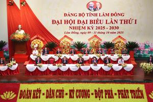 Đại hội Đại biểu Đảng bộ tỉnh Lâm Đồng: Lấy hạnh phúc và ấm no của Nhân dân là mục tiêu phấn đấu
