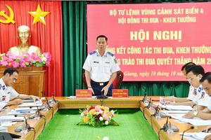 Bộ Tư lệnh Vùng Cảnh sát biển 4: Nhiều kết quả nổi bật, lan tỏa sâu rộng trong phong trào Thi đua Quyết thắng
