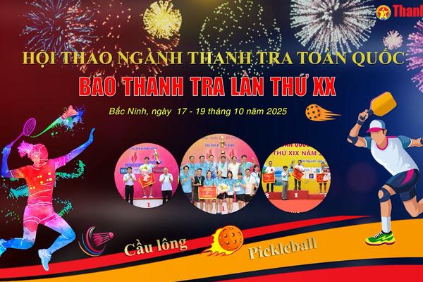 Hội thao ngành Thanh tra Việt Nam – Kỷ niệm 80 năm ngày truyền thống (1945–2025)