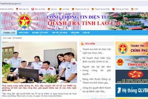 Đổi mới và chuyên nghiệp hóa công tác thông tin điện tử tại Thanh tra tỉnh Lào Cai