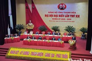 Đại hội Đảng bộ tỉnh Thanh Hóa lần thứ XX hoàn thành phiên trù bị