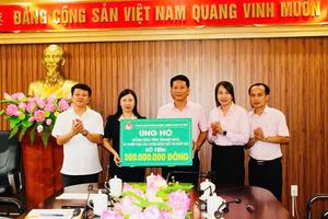 Thanh Hóa: Tiếp nhận hơn 45 tỷ đồng ủng hộ Nhân dân bị thiệt hại do bão số 10