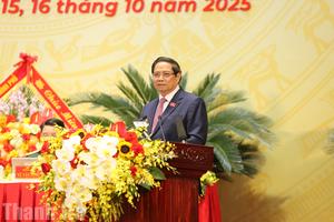 Thủ tướng Chính phủ dự và chỉ đạo Đại hội đại biểu Đảng bộ tỉnh Thanh Hóa lần thứ XX