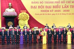 Đại hội đại biểu Đảng bộ Thành phố Hồ Chí Minh thành công tốt đẹp