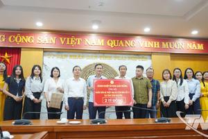 Doanh nghiệp xây dựng Xuân Trường hỗ trợ tỉnh Thái Nguyên 2 tỷ đồng khắc phục hậu quả mưa lũ