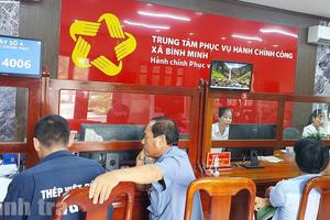 Xã Bình Minh (Ninh Bình): Nỗ lực xây dựng chính quyền gần dân, vì dân