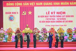 Quân khu 5: Giữ nghiêm kỷ luật, kỷ cương từ công tác tư pháp, thanh tra, kiểm tra và pháp chế