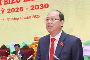 Đồng chí Nguyễn Hồ Hải giữ chức Bí thư Tỉnh ủy Cà Mau lần thứ I, nhiệm kỳ 2025 - 2030