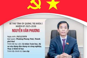 Quảng Trị có tân Bí thư Tỉnh uỷ