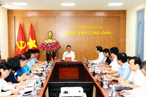 Ninh Bình: Bí thư Tỉnh uỷ tường tận, thấu đáo từng vụ việc, vì quyền lợi chính đáng của Nhân dân