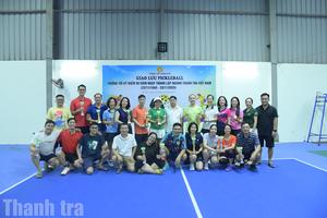 Giải giao lưu Pickleball Thanh tra Chính phủ khép lại thành công, lan tỏa tinh thần đoàn kết
