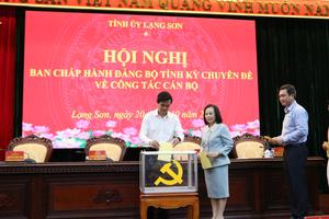 Lạng Sơn: Giới thiệu nhân sự giữ chức Chủ tịch UBND tỉnh nhiệm kỳ 2021 - 2026