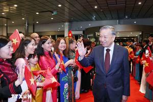 Tổng Bí thư Tô Lâm bắt đầu thăm chính thức Cộng hòa Phần Lan