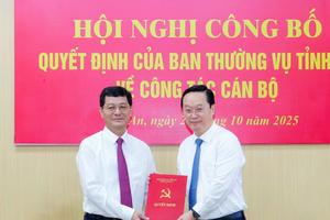 Ông Phạm Trọng Hoàng giữ chức Trưởng Ban Tổ chức Tỉnh ủy Nghệ An