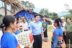 Chủ tịch tỉnh Thanh Hóa tặng quà Mẹ Việt Nam Anh hùng và kiểm tra các dự án trọng điểm