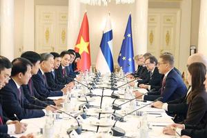 Tổng Bí thư Tô Lâm hội đàm với Tổng thống Phần Lan Alexander Stubb