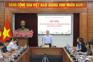 Lấy ý kiến dự thảo Bộ Quy tắc ứng xử văn hóa trên không gian mạng