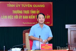 Tuyên Quang: Phát huy vai trò của các kênh tiếp nhận thông tin phản ánh, phục vụ hiệu quả nhiệm vụ kiểm tra, giám sát