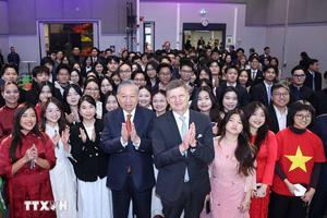 Tổng Bí thư Tô Lâm thăm Đại học Aalto và gặp gỡ sinh viên Việt Nam tại Phần Lan