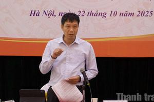 Tiếp tục nghiên cứu việc xin ý kiến cơ quan Đảng trong ban hành văn bản quy phạm pháp luật