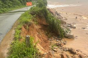 Bão số 12 gây mưa lớn, ngập úng, sạt lở tại nhiều địa bàn ven biển và miền núi TP Huế