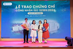 Bệnh viện Phương Đông nâng tầm chất lượng xét nghiệm với chứng chỉ ISO 15189:2022