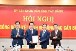 Cao Bằng: Điều động, bổ nhiệm bà Phạm Thị Thu Hương làm Phó Chánh Thanh tra tỉnh