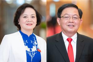 Ông Hồ Quốc Dũng và bà Phạm Thị Thanh Trà được phê chuẩn bổ nhiệm làm Phó Thủ tướng