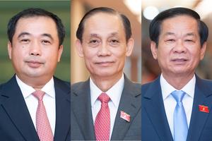 Nhân sự 3 tân Bộ trưởng Ngoại giao, Nội vụ, Nông nghiệp và Môi trường