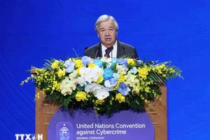 Phát biểu của Tổng Thư ký Liên hợp quốc António Guterres tại Lễ mở ký Công ước Hà Nội