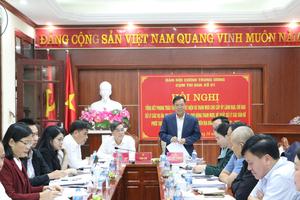 Cụm thi đua số 1 - Ban Nội chính Trung ương tổng kết phong trào thi đua giai đoạn 2021 - 2025